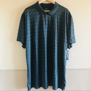 Nike Golf NEW Polo Shirt Dri-Fit Charcoal …